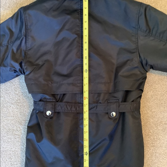 No boundaries black cold weather coat with gray color. Girls size 16. - Picture 3 of 5